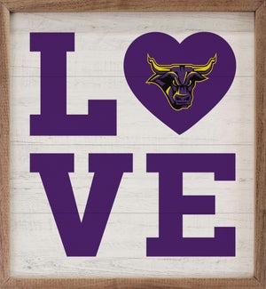 Love Heart Minnesota State University Mankato